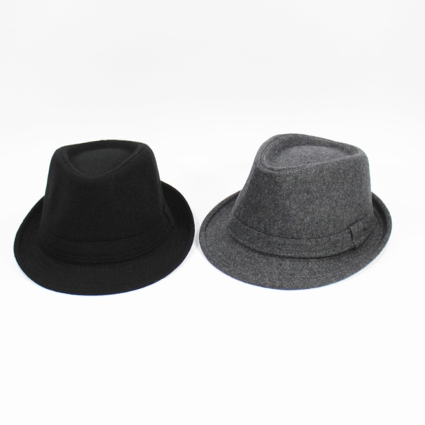 Kostymer Black Plain Hat
