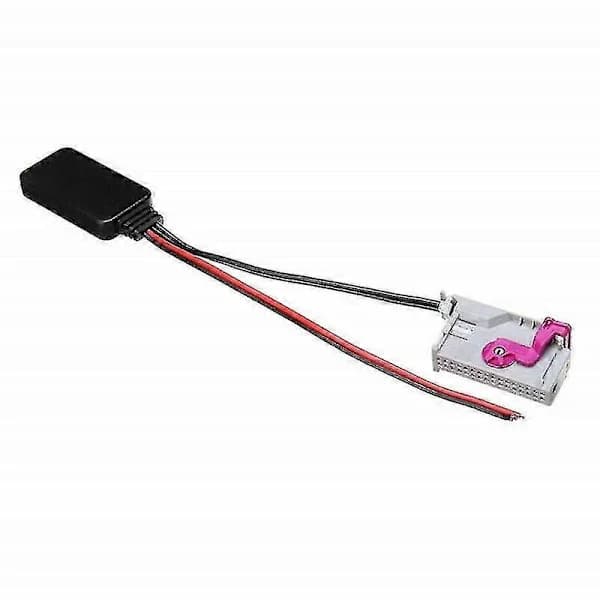 HA~12V 32-benet Bluetooth-adapter Aux-kabel i plast til A3 A4 A6 A8 Tt R8 Rns-e