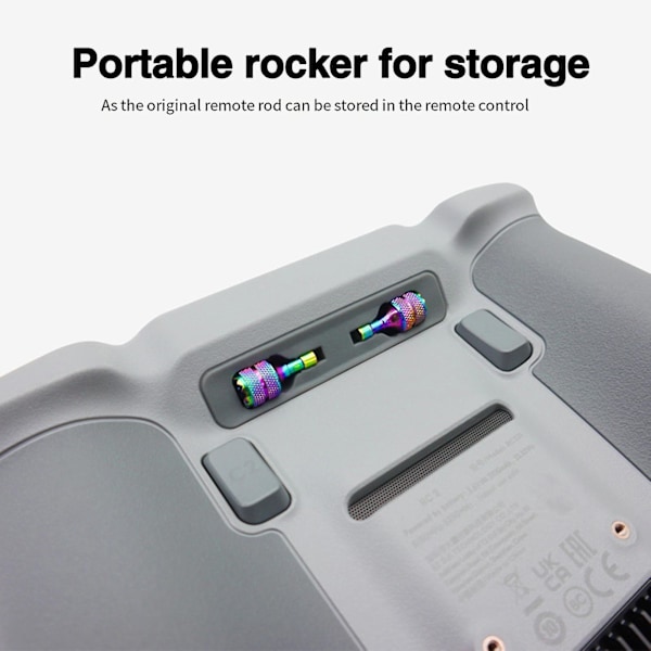 RC Thumb Rocker følsomme kontrol joysticks udskiftning controller joysticks drone tilbehør til DJI Mini 4 Pro Mini 3 Pro