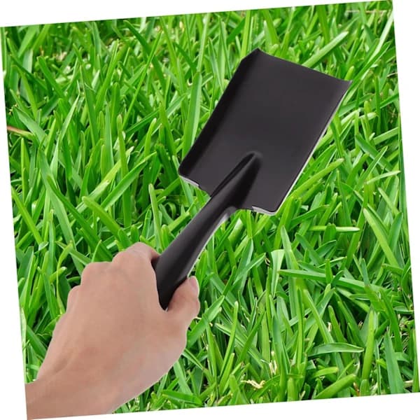 1 st. Trädgårdsspade, Strandspade, Eldstadspade, Metallisk Trädgårdsspade, Askspade för Eldstad, Liten