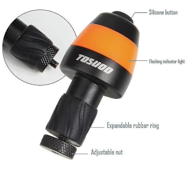 Wing Lights Fasta LED Blinklys og Posisjonslys for Sykler