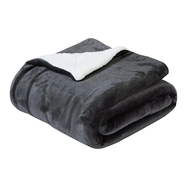 Filt Dobbeltsidige Tepper, Koselige Tepper, Tykt Varmt Sofateppe Fluffy Fleeceteppe for Sofatrekk eller Stue Teppe