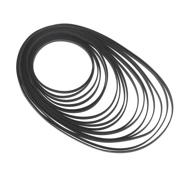 /HH/ 3 mm Platt drivrem för skivspelare, gummiband för LP Vinyl Record Player Phono 130 mm