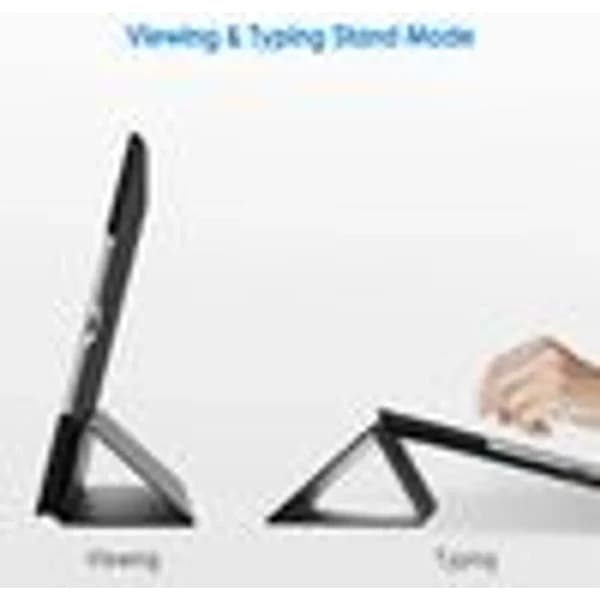 Passar Apple iPad Skal (9,7 tum, 2018/2017 modell, 6:e/5:e generationen), svart