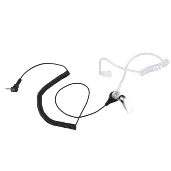 2,5 mm Headset Hovedtelefoner 1-benet Ham - Radioamatør Sort