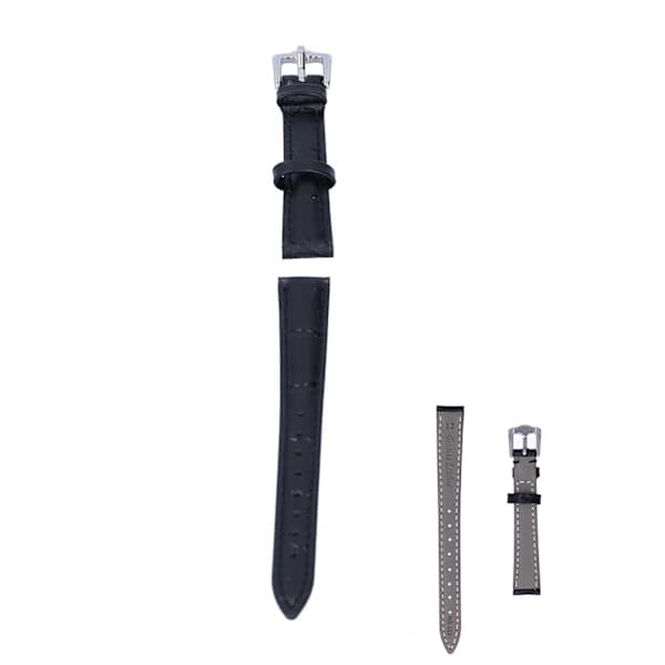 HA-Spænde Urrem Erstatning Unisex Urrem Reservedele Tilbehør Sort24mm / 0.94in
