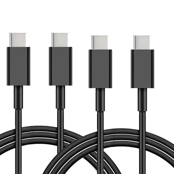 USB C - USB C -latauskaapeli, 2M EXTRA PITKÄ 2 kpl 2 kpl