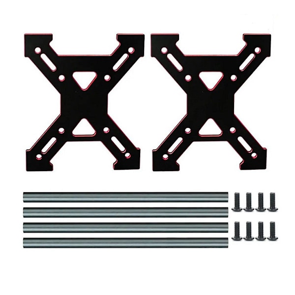 Metalliset RC-autojen renkaiden säilytystelineet, pyörähylly 1/24 1/18 Axial Scx24 Trx4m Fcx24 mittakaavan kauko-ohjattaville