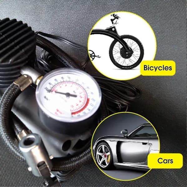 HA~Elektrisk Kompressor Bærbar 300 Psi Elektrisk Dækpumpe