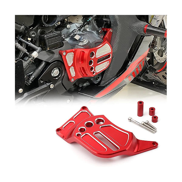 Motorcykelmotor Cylinder Cover Head Protection Cover Guards För 450 450sr 450sr 2022 2023(röd)