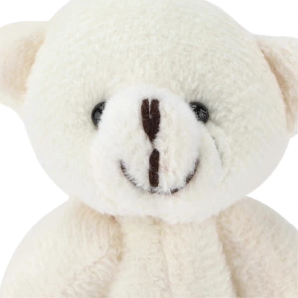 12 stk. Mini Tøjdyrsbjørne Komfortable Bløde Søde Mini Teddy Plyslegetøj til Bryllupsfødselsdagsdekorationer