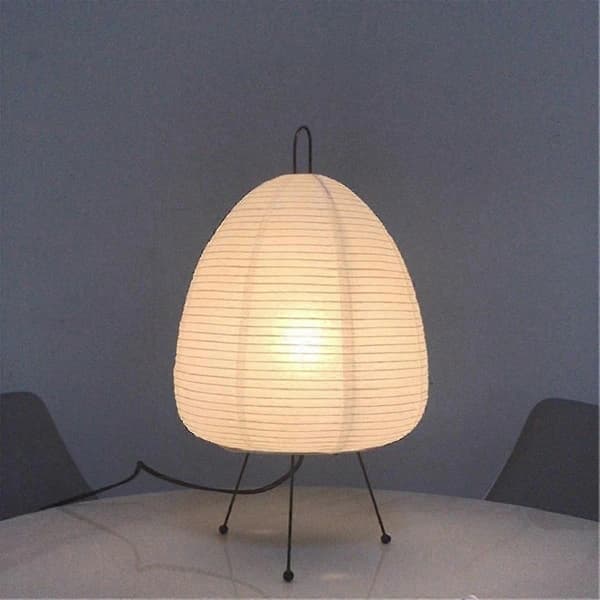 HA~Japansk Ris Papperslykta LED Bordslampa Vardagsrum Sovrum Sängbord Studierum Hotell Hem Stativ