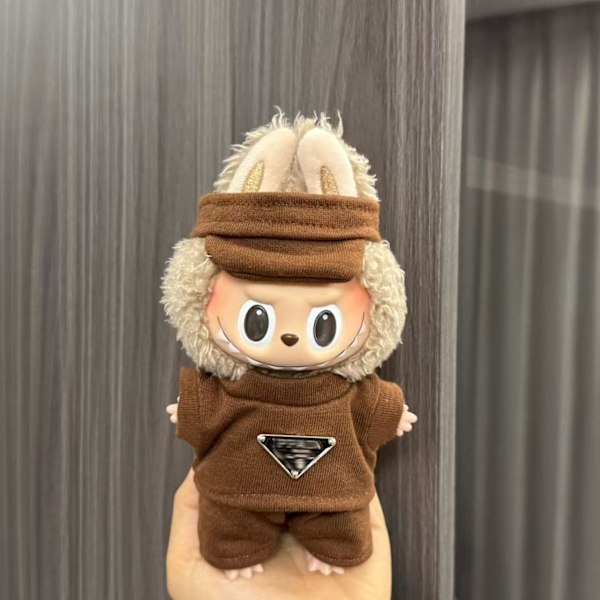 [HH] Labubu Tillbehör och Klädset Anpassad Plysch Labubu Dockor Outfit för Labubu 36