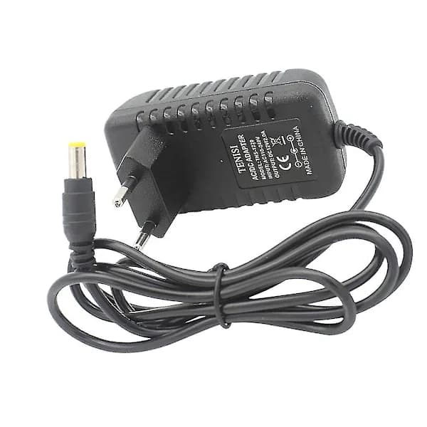 AC/DC 12V 1A Strømadapter Oplader EU-stik til LED-strip Lys CCTV