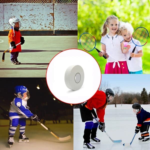 Hockeytejp Sporttejp för klubbor Vit 25 m