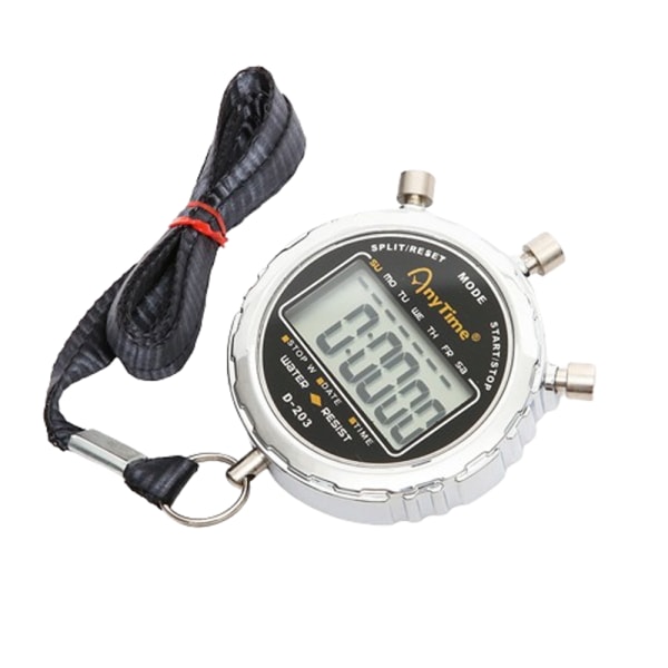 Stoppur Timer - Precision Timing Device för sport och aktiviteter - Elegant silverdesign