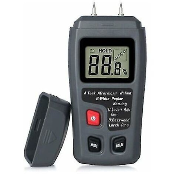 Portable Wood Moisture Tester Lcd Moisture Tester For Wood Moisture Detector For Firewood Paper Moisture Measurement