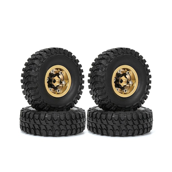 1.0 Messinki Vannevanteet Renkaille 1/18 1/24 RC-Mönkijä Axial Scx24 Fms Fcx24 Enduro24