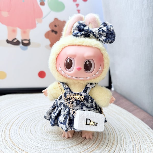 [HH] Labubu Tøj Uniform Designer Tøj Labubu Mærke Labubu Outfit Tøj 1