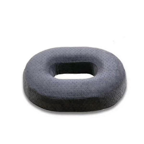 HA~Svanskota Smertelindrende Memory Foam Ring Stol Sittepute Grå