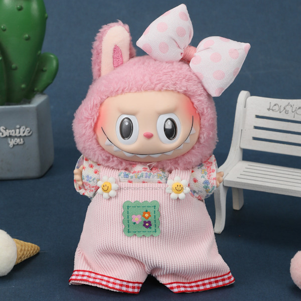 [HH]Labubu Kläder Variation av Stilar Byxor Kjol Hatt Rem Byxor Tillverkare Hög Kvalitet Dolls not included Labu - 19