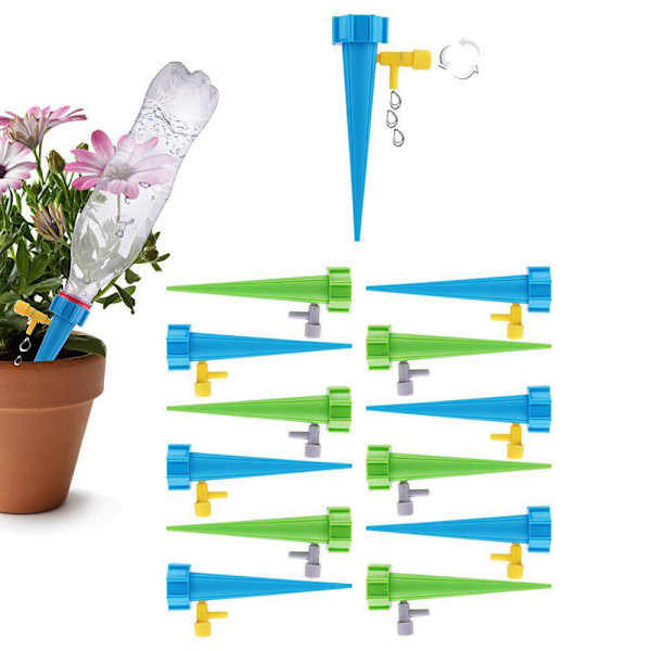 12-ck Automaattinen Itsekastelulaite PET-pullolle/HH/ Grön Green