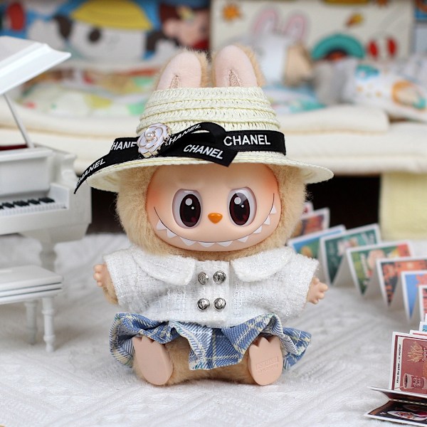 [HH]LABUBU Mode Tøj Blind Box Sødt tøj Tegneserie Lys tema tøj blind box egnet til 15cm POP MART LABUBU 15 cm-17cm labubu 10