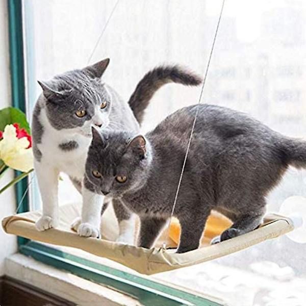 Katt Hängmatta Lastbärande Fönstermonterad Hängmatta Solbad Sill Sugkopp Hängande