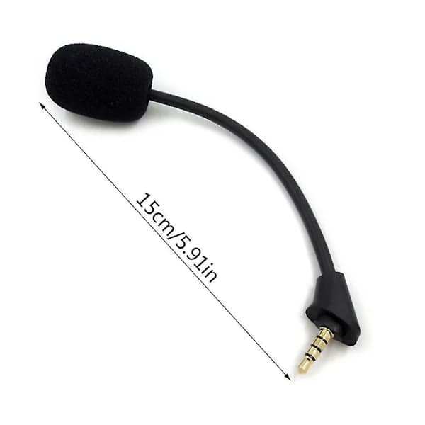 Mikrofon for HyperX Cloud Alpha Trådløst Gaming Headset, Avtakbar Mikrofonbom