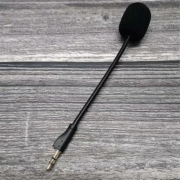 Erstatningsmikrofon til gamingheadset til PRO / G PRO X Gaming Headset 3,5 mm mikrofon [] Sort