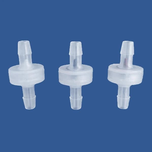 HA-3mm 4mm 6mm Backventil/ PP Plast Backventil/ Envägsventil