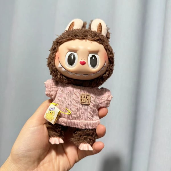[HH] Kawaii Kläder Outfit Tillbehör för Kpop Labubu Idol Dockor Overall Set Kläder 79
