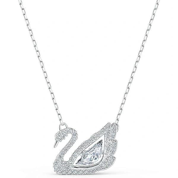 Dancing Swan-halsband, vit