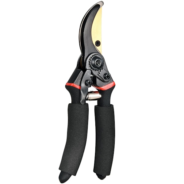 Professional Premium Advanced Carbon Steel Bypass Pruning Shears, Hand Pruners, Garden Clippers （black）