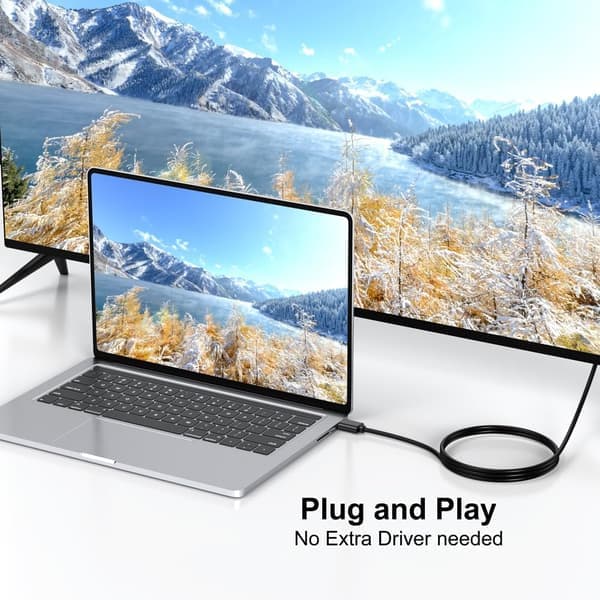 HDMI til VGA Kabeladapter - 1,8 meter