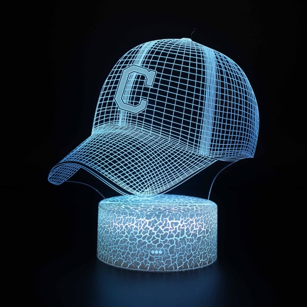 Baby Nattlampa 3d Kreativa Färgglada LED-lampor Visuell Ste