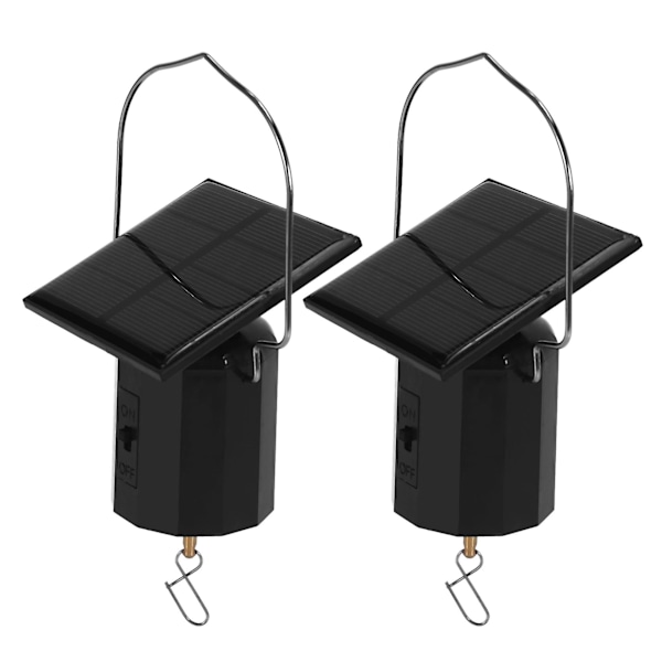 2x Wind Spinner Motor Solar Hanging Display Motor Rotating Solar Energy Wind Spinner Motor Rotatabl