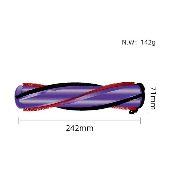 Pre & Post Motor Filter Main Roller Brush For Dc50 Dc50i Up15 Vacuum Cleaner Replacement Accessorie