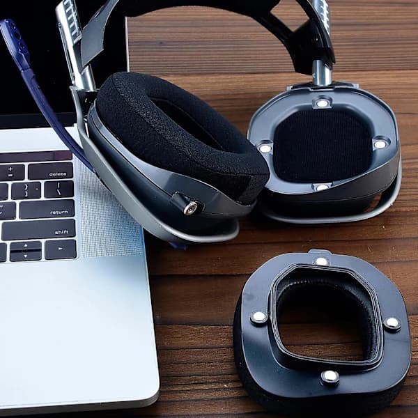 Slitstarka öronkuddar för Astro A40TR hörlurar, öronmuffar [] C