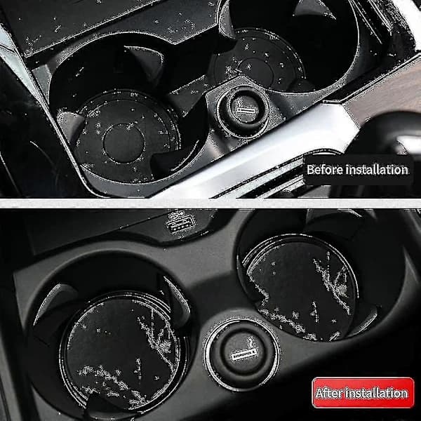 Læderunderlag Spildbeskyttelse Til Bordplade Holdbart Og Skridsikkert Læderunderlag Passer Til Standard - black marble