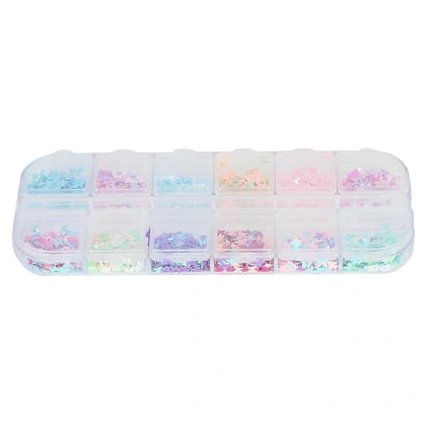Colorful Plastic Sequins for DIY Crafts and Decoration Materials