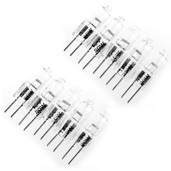 HA~10 X G4 20w 12v Klar Halogenlampe