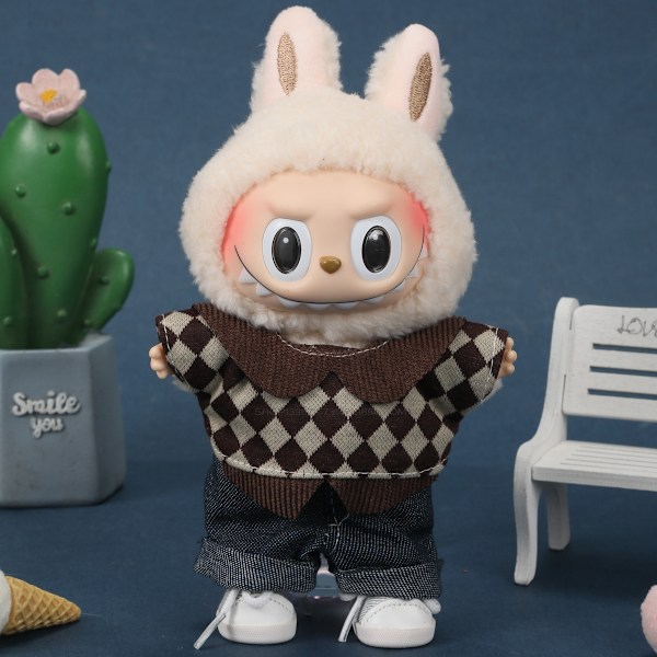 [HH]Labubu Kläder Variation av Stilar Byxor Kjol Hatt Rem Byxor Tillverkare Hög Kvalitet Dolls not included Labu - 4