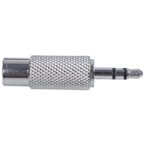 1 stk. 3,5 mm stereo han til RCA mono hun lydadapter, sølv & 1 stk. E27 smart kontrollampe LED