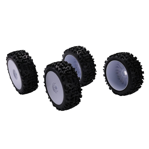 4 x 17 mm navhjulsfälg och djupa däck för 1/8 terräng RC-bil Redcat Team VRX Hobao