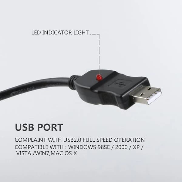 USB Hann til XLR Hunn Mikrofon USB Link-kabel Ny