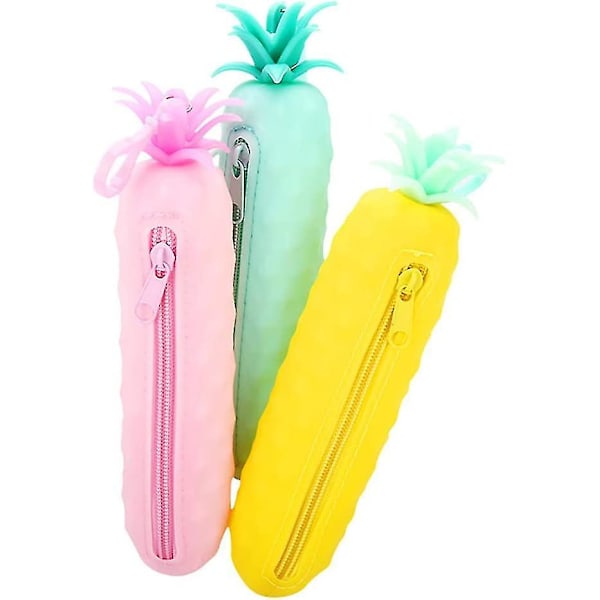 Pencil Case Pineapple Pen Bag Waterproof Cartoon Pen Pouch Stationery Office School Suppli