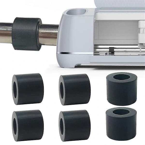 Erstatningsgummiroller Kompatibel til Crut Maker/Maker 3, Matuide Gummi til Crut Reparation [] Sort