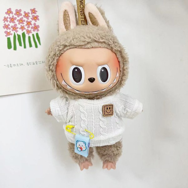 [HH] Kawaii Kläder Outfit Tillbehör för Kpop Labubu Idol Dockor Overall Set Kläder 70