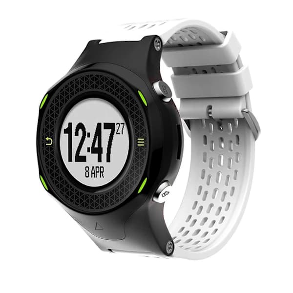 För Approach S4/S2 Loop-Justerbart Armband Silikonband - Ersättningsrem utan Glipa limegrön